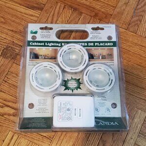 Landia Cabinet Lighting Kit LF02001B - 3 Lights - Halogen